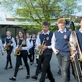 Kadettenmusik Langenthal Fotosession 2015 Bild 7