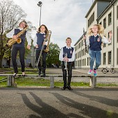 Kadettenmusik Langenthal Fotosession 2015 Bild 17